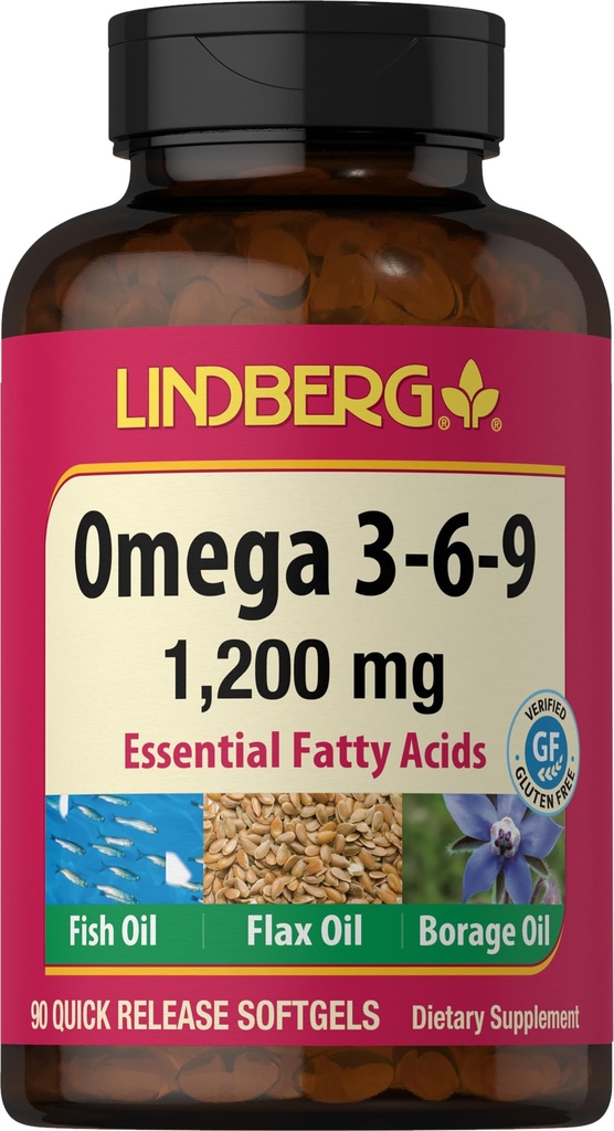 Lindberg Omega 3 6 9 Lisäravinteet 