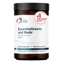 Designs for Health EssentiaGreens and Reds (ei maustettu, 30 tarjoilua), Vegan Superfood Powder with Spirulina, Kale, Apple & more, Daily Nutrition and Diveral Health