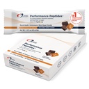 Designs for Health Performance Peptides Bars (12 barer) | 15 g Whey Protein + 2,4 g PeptiStrong för Muscle & Endurance Support - Sweetened with Allulose - Vegetarian, Gluten-Free, Non-GMO, <1 g Sugar