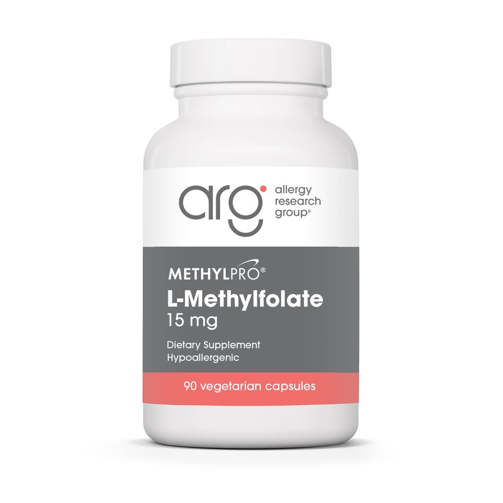 MethylPro L-Metyylifolate 15 mg - Biosablet Folaatti Supplement for Brain Health & Neurotransmitter Support - Kasvissyöjä & Hypoallergenic - 90 Servings - 90 Count
