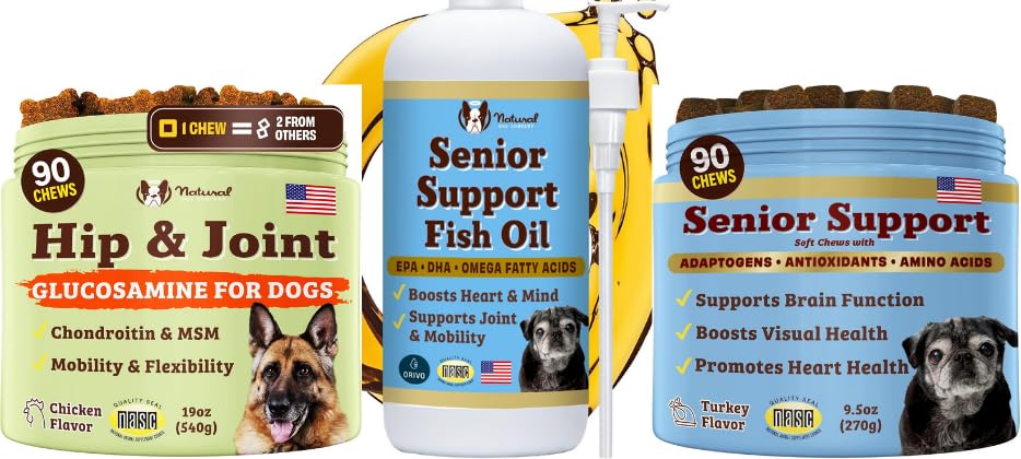 Natural Dog Company Senior Dog Bundle 