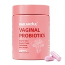 BAKAKOUL emätinprobiootti, jossa prebiootteja & Lactobacillus Probiootti Blend pH Balance for Women, emätin Health Supplement,Väaginal Odor & emätin Flora,100 Luku (Pakkaus 1)