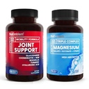 BioEmblem Triple Magnesium Komplex och gemensamt stöd för förbättrad gemensam hälsa, Vegan, icke-GMO