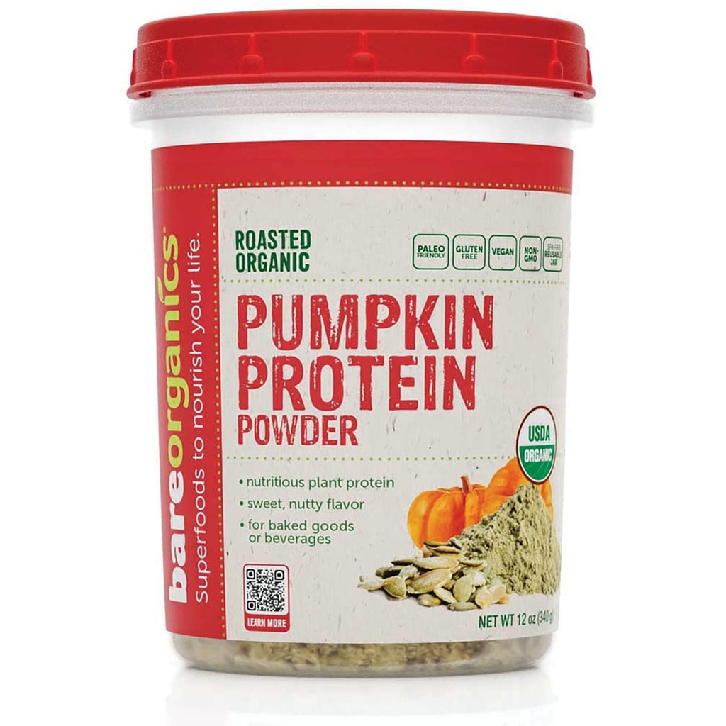 Kurpitsaproteiinijauhe, 12 oz