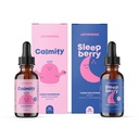 JoySpring Rauhoittava magnesium Glycinate ja nestemäinen melatoniini lapsille