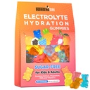 Elektrolyytti Gummies Sokeriton ...Elektrolyyttihydraatioenergia Gummies for Running & Sports - Energy Chews with Kalsium & C-vitamiini lapsille ja aikuisille, useita sekoitettuja makuja, Gluteeniton, 90 kreivi