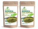 Organic Moringa Powder - 35,28 oz | Pack 2 | USDA Organics, Non-GMO, Kosher, Halal, Moringa Olifera Powder - 100% Raw och Natural, av OSR