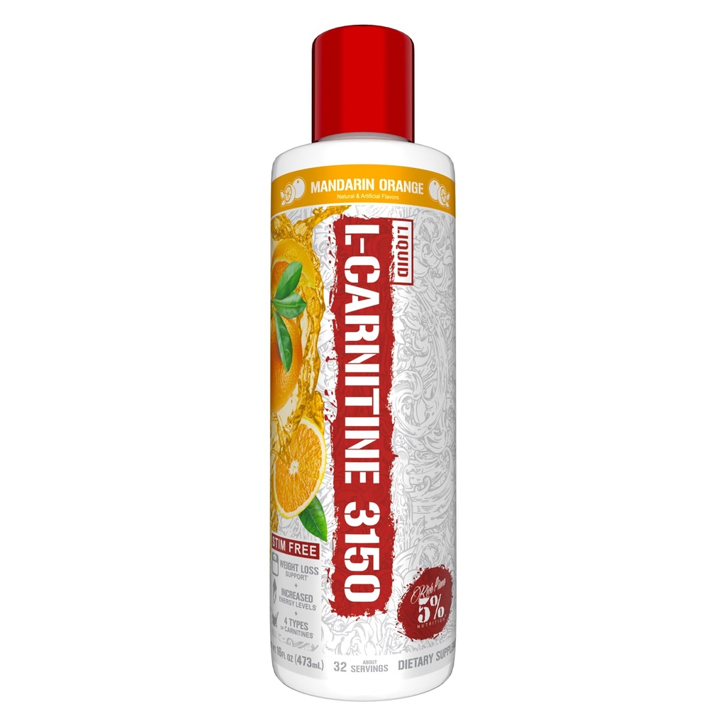 5% Nutrition Rich Piana Liquid L-Carnitine 3150 