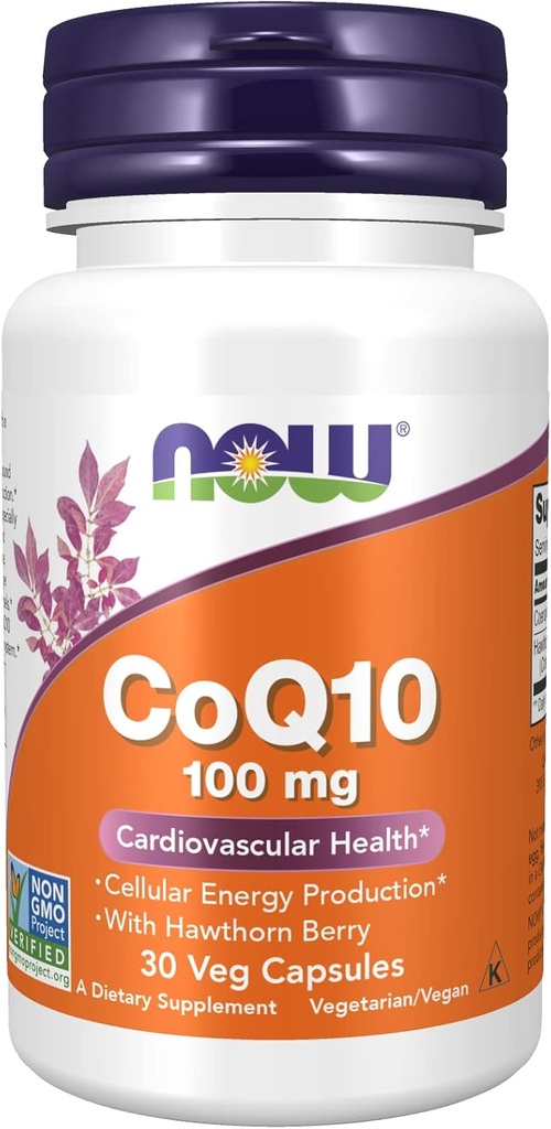 Nyt Foods CoQ10 100mg, 30 kapselia (monipakkaus)