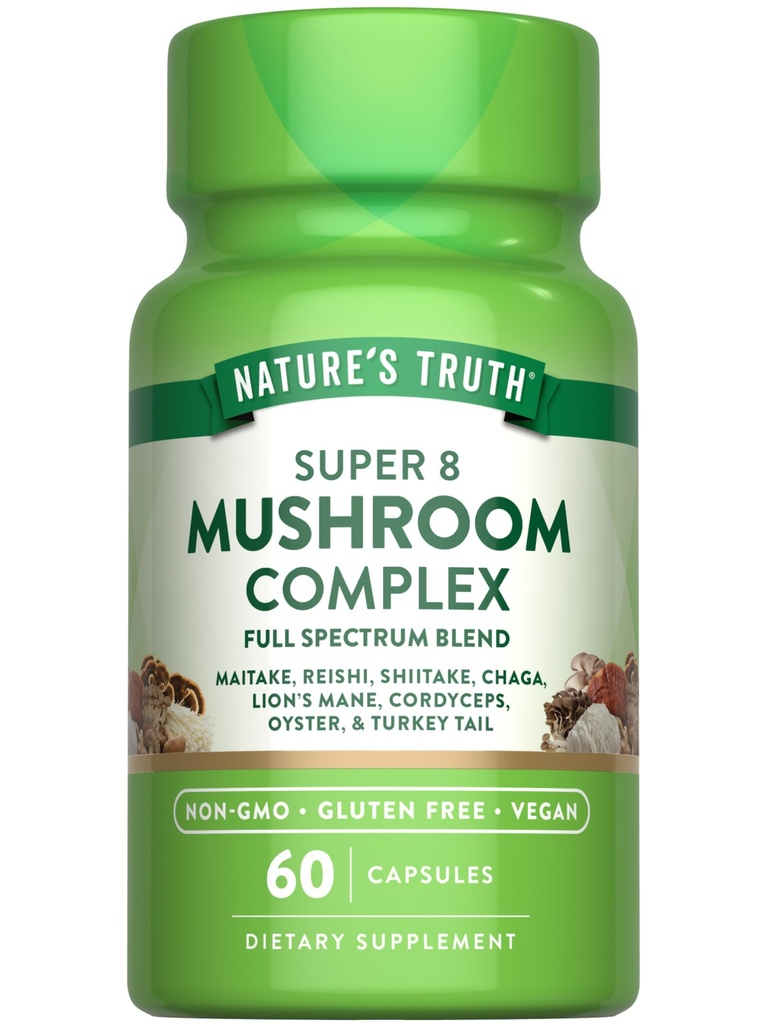 Luonnontotuus Sienen Complex Kapselit ... 60 Count...