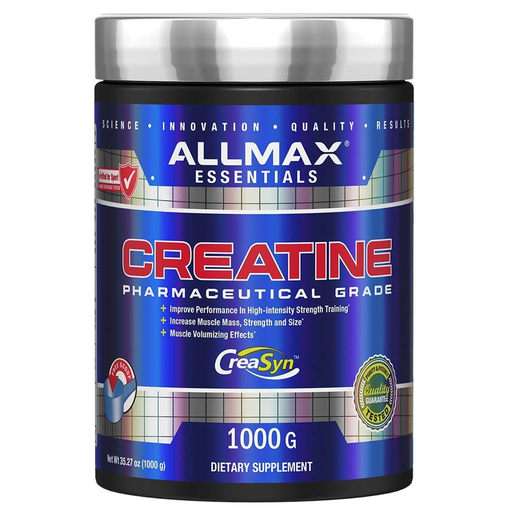 ALLMAX Nutrition Kreatin Monohydratpulver, 1000 g