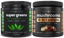 NutraChamps Super Greens & Super Sienet: Perimmäinen aivot, Gut & Body Boost