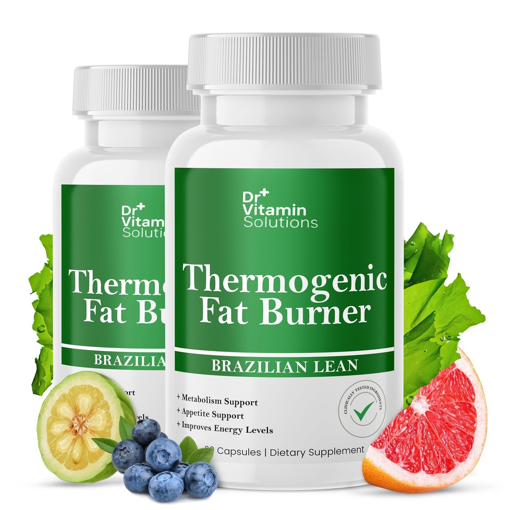 Thermogenic Fat Burner naisille ja miehille - ruokahalua Suppressant laihtuminen - Sisältää Green Tea outset for Bloat Relief - Aineenvaihdunta Booster - pakkaus 2