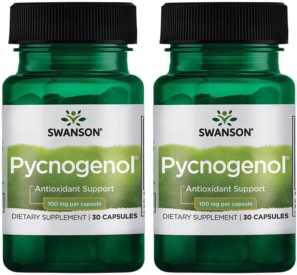 Swanson Ultra Pycnogenol 100 Milligrammaa 30 kapselia 2 pakkausta