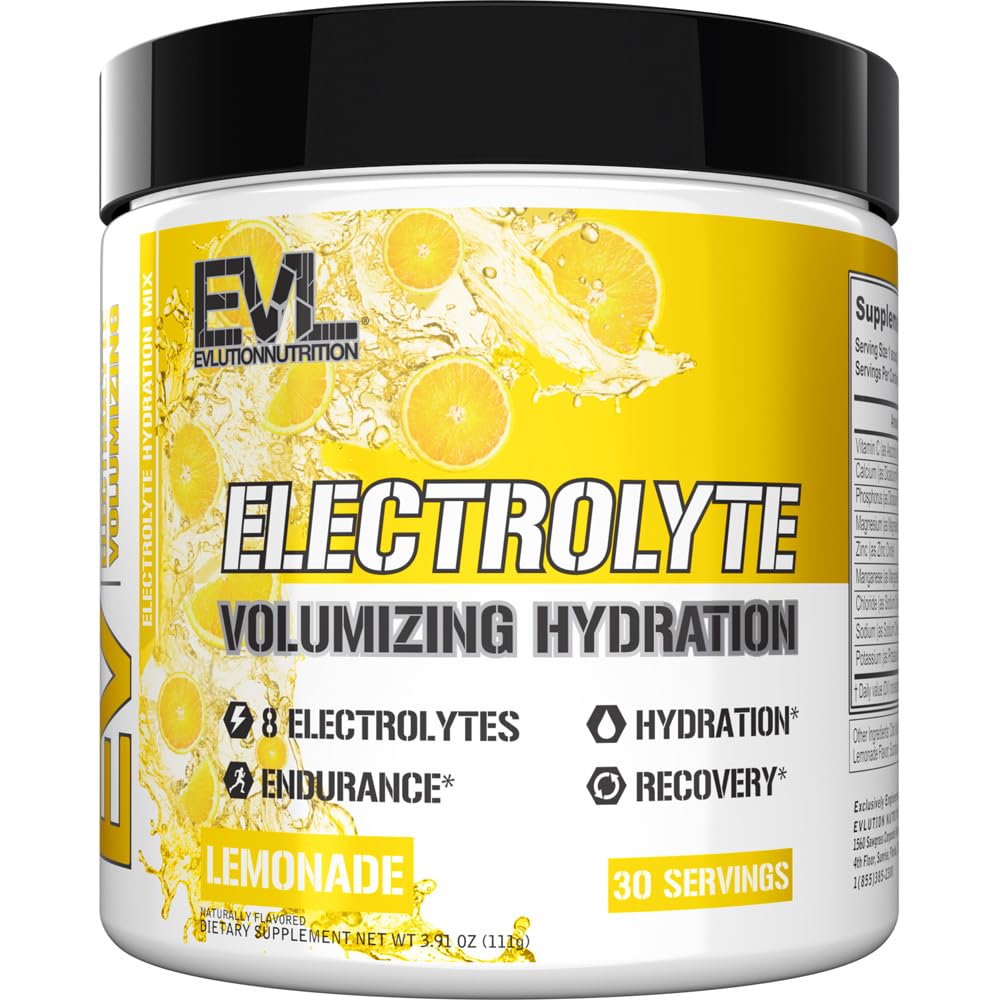 Ultimate Elektrolyytit Powder Hydration Drink - Nopeat lisäravinteet Hydration Powder Drink Mix 8 Key Electrolytes ja antioksidantit - Vegaani gluteeniton Keto Friendly Blend (sitruunamehu)