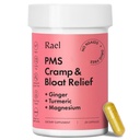 Rael PMS Supplement, Hormoni Balance for Women, Relief from Menstrual Cramps, Period Bloating, Mood Swings Hoito Turmeric, Inkivääri, Magnesium, Ei tulehduskipulääkkeitä, Vegan (28 kapselia)
