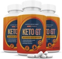 Justized Laboratories (3 pakkaus Keto GT Keto pillereitä 1275MG Uusi & Parannettu Formula sisältää Apple Sider Viinietikka Extra Neitsyt Olive Oil Powder Green Tea Leaf 180 kapselia