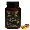Musta siemenöljy kapselit - Cold Pressed 120 Softgels 500mg, Premium laatu Nigella Sativa,100% puhdas musta kumina siemenöljy - ei-GMO (120 Count - pakkaus 1 muovipullo)