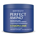 BodyHealth PerfectAmino Powder - BCAA och EAA Powder för Pre och Post Workout - Amino Acid Energy Drink för män och kvinnor för att stödja Lean Muscle and Recovery - Lemon Lime - 30 portioner