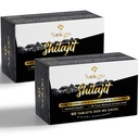 30 000 MG Shilajit-tablettia, 100% Shilajit- puhdasta tablettia naisille ja miehille, Himalajan orgaanista, fulviinihappoa & 85+ Trace Minerals, hartsilisä energiaa ja immuunijärjestelmää varten, 120 kreiviä