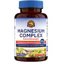 Vitalitown Magnesium Complex Supplement | 300 mg Elemental Magnesium Citrate Glycinate Taurate Malate | Non-GMO, No Gluten, 90 Vegan Magnesio Capsules för Bone Brain Heart