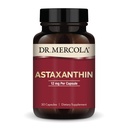 Dr. Mercola Organic Astaksantiini - 12 mg Astaksantiini - Tehokas antioksidantti Support - Organic Microalgae Extract - Ei-GMO, Gluteeniton & soija-vapaa - 30 kapselia (30 tarjoilua)