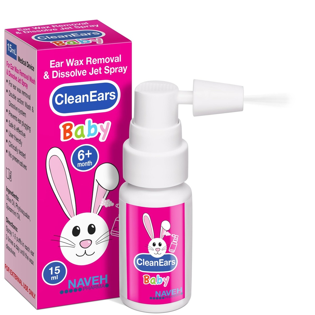 NAVEH PHARMA® CleanEars Baby 