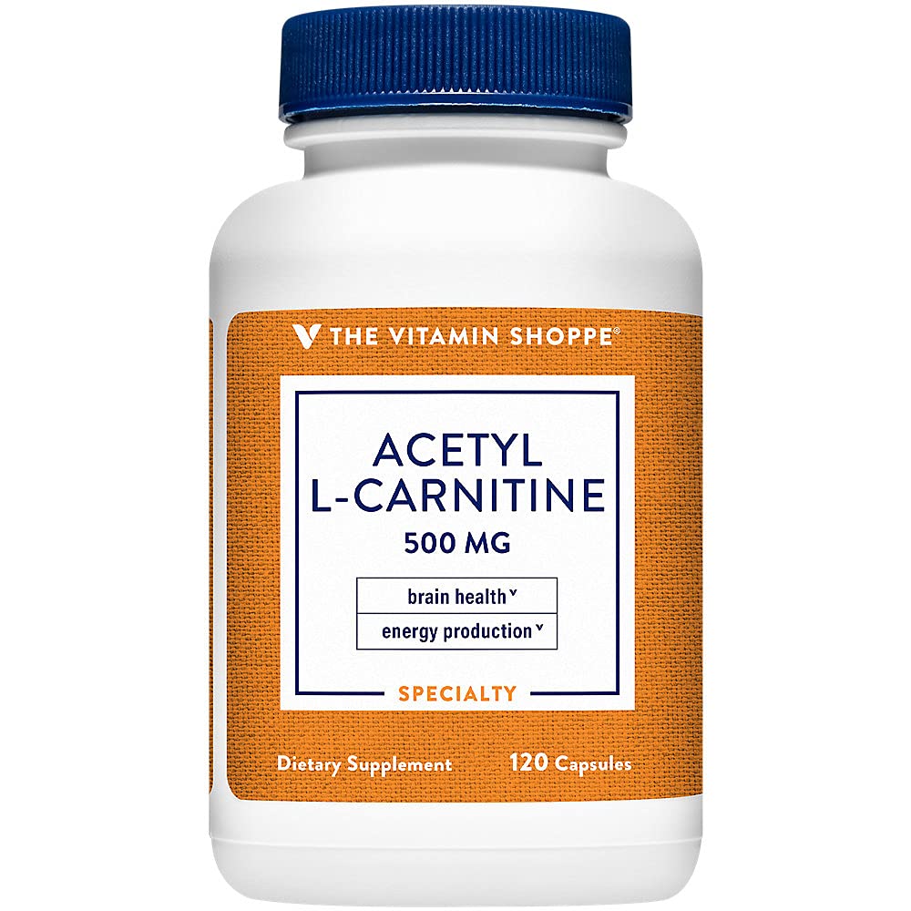 Asetyyli-L-karnitiini 500mg ... tukee terveitä aivoja ja muistia, edistää energiantuotantoa...