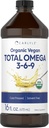 Carlyle Omega 3 6 9 | 16 fl oz | Cold Pressed | Certified Organic, Vegan Supplement | Vegetarisk, icke-GMO, Glutenfri och lösningsmedel fri