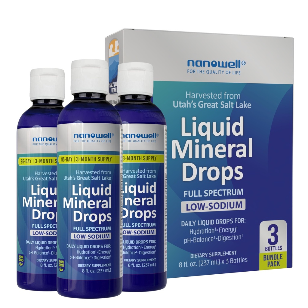 Nestemäinen Mineral Drops - Trace Mineral Supplement 