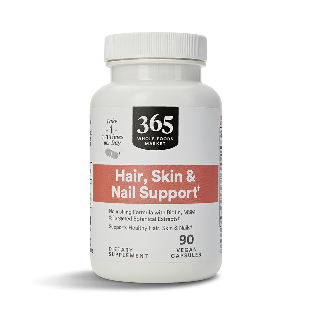 365 by Whole Foods Market, Hair Skin & Nails 2000 Biotin, 90