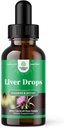 Maksan tuki maito ohdake Tincture - maito Thistle nestemäinen kasviperäisten täydentää Astragalus Root maksan Detox Cleanse ja korjaus - maksan Cleanse Detox Drops Shiitake Maitake ja Cordyceps