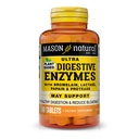 Mason Natural Plant Based Ultra- digestiivinen Entsyymit bromelaiini, laktaasi, Papain & Proteaasi - Tukee tervettä ruoansulatusta ja vähentää turvotusta, 60 kapselia