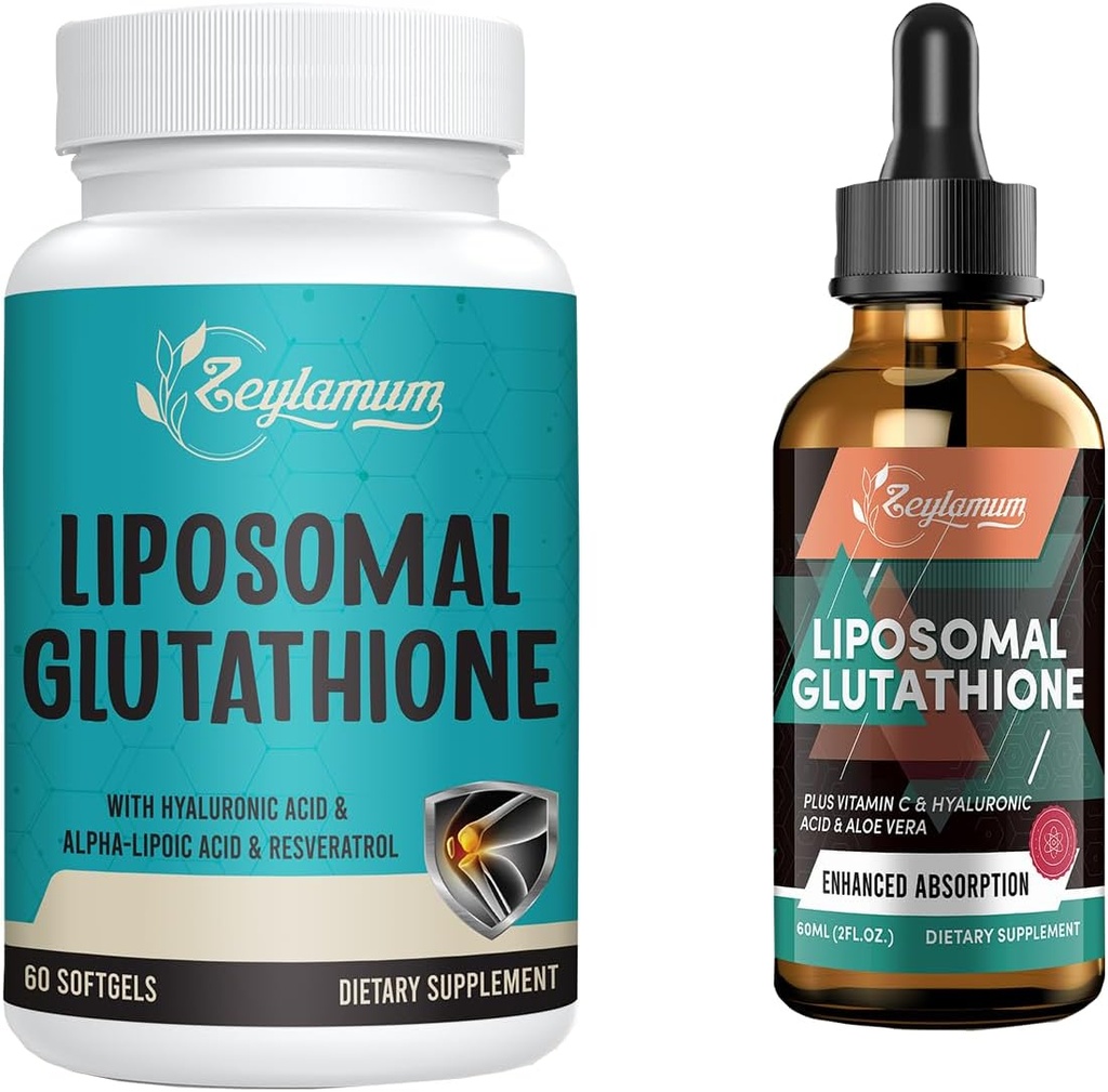Liposomal Glutatione 1P & Liposomal Glutatione Liquid 1P