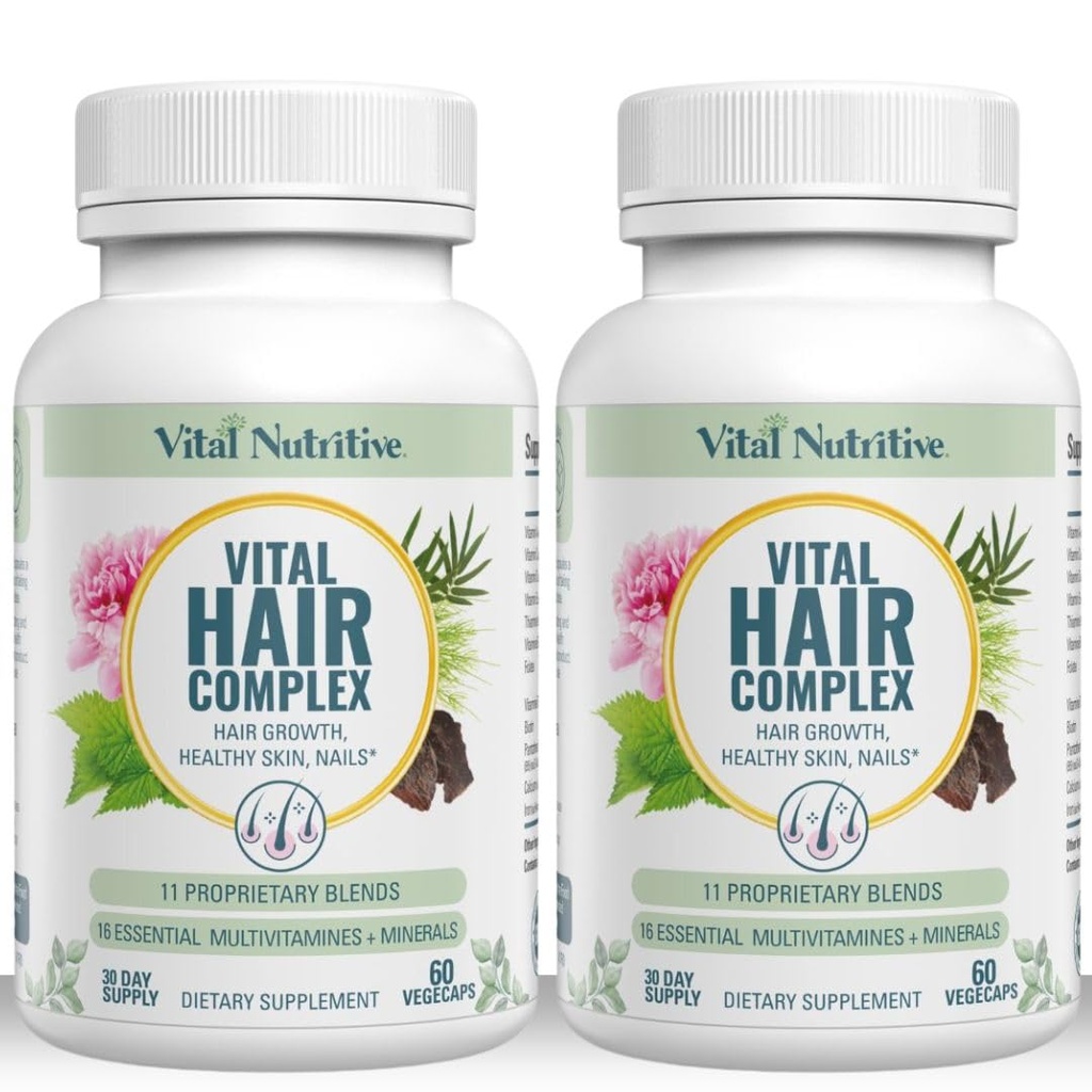 Elintoiminnot Hair Complex - Hiusten kasvu vitamiinit naisille ja miehille -Biotiini & B-vitamiini -Hair kasvu täydentää terveille hiuksille iho ja kynnet -Hormone & Gluteeniton -Hair vitamiineja naisille