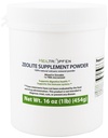 Heiltropfen Zeolite Powder | Kosttillskott 1 pund - 454 g | Detox | Clinoptilolite 94 +-3% | Aktiverat | Natur Mineral Dust | Ultra FINE Less-Than 2 μm