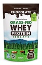 Opportuniteas Grass Fed Chocolate Whey Protein Isolate Powder - 20 g proteinpulver utan artificiella sötningsmedel, Hormon-Free Happy Cows, Non GMO - 1lb