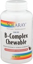 Solaray, High Potency B-Complex Pureskeltava, luonnollinen mansikka maku, 50 purutablettia