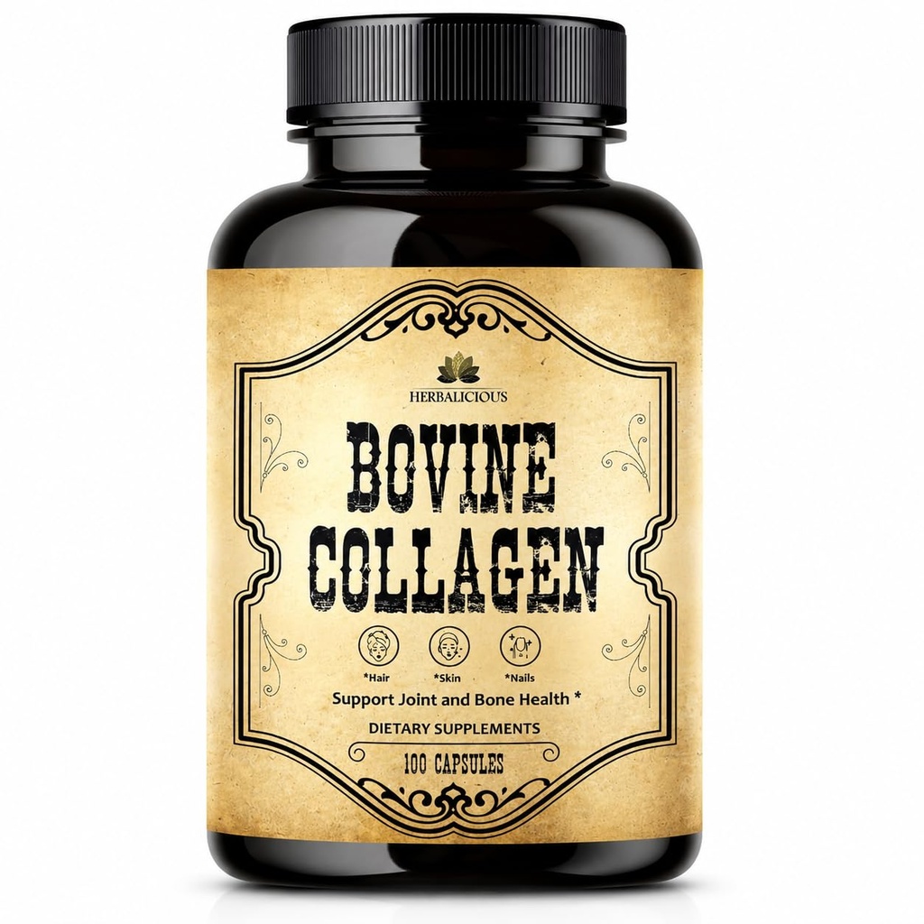 HERBALICIOUS Naudan kollageenin lisäravinteet miehille ja naisille ... Hydrolysoidut Naudankollageenin Peptidit.