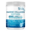 NATURAL TARGET Marine Collagen Peptides Powder - tyyppi I & III Collagen with Probiootit, C-vitamiini & Hyaluronic Acid for Skin, Hair, Nails, Wild-Caught Fish & Grass-Fed Nauta, 35 Servings
