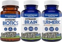 Stonehenge Health Dynamic Biotics Probiootti, Dynaaminen aivot, Dynaaminen Turmeric: Energia, nivelet, Digestio, Kognitiivinen tuki, Muisti, Focus, ja selkeys