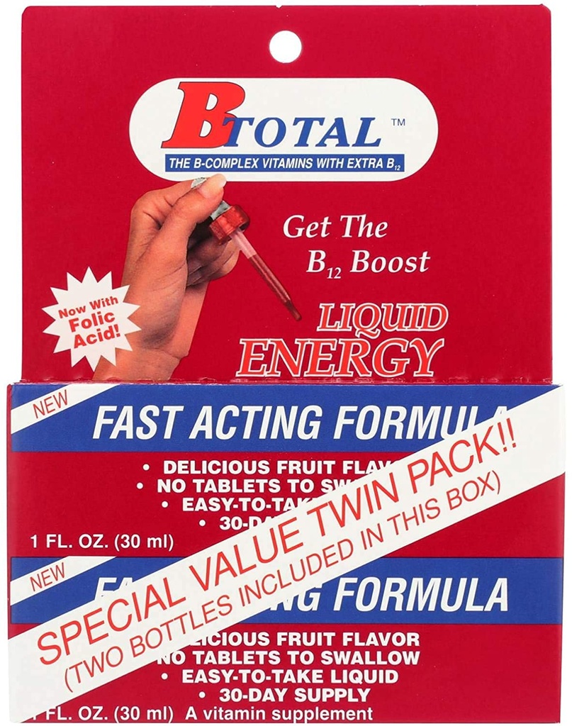 Sublingual Products B-total Twin Pack - 2 fl oz