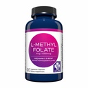 MD Life L-Methylfolate 1 mg Supplement - Professional-Grade Active L Methylfolate Supplement - 90 kapslar - L-Methylfolate 1mg - Maximal Potens MTHFR W / Essential Amino Acids