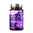 Byggd av naturprobiotiska för kvinnor och män - 60 miljarder CFU, 10 stammar + Prebiotika & Digestive Enzymes - Stöder Digestive, Immune, Reduce Gas & Bloating - Shelf Stable, Non-GMO - 60 kapslar