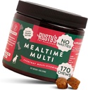 Premium Dog Multivitamiini Supplement (170 Chews) - Ruokailu Multi - CoQ10 - Probiootit - Kurpitsa - Immuuni tuki - edistää parempaa yhteistä liikkuvuutta - Terve iho & takki - Valmistettu Yhdysvalloissa