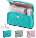 BAGSFY Weekly Pill Organizer 3 Kertaa päivässä söpö Fabric Pill tapauksessa, Lääke pilleri Organizer, Pillerilaatikko, Kannettava matka pilleri tapauksessa, pilleripakkaus lääkehoitoa, vitamiinit, kala öljyt, lisäravinteet