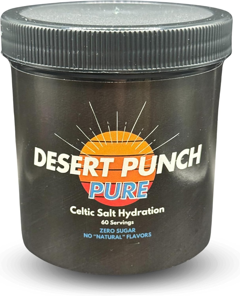 Celtic Salt Electrolyte Hydration Powder (60 portioner - Sugar Free - Light Citrus Flavor)