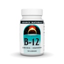 Lähde Naturals B-12, 2000 mikrog Tukee energiantuotantoa - 100 lozenges