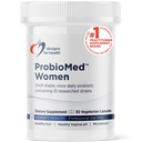 Designs for Health ProbioMed Women - Vaginal Probiotics för att stödja pH Balance, Vaginal Comfort, Immune Health & Gut Health för kvinnor - Dairy-Free Probiotic (30 kapslar)