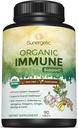 USDA Organic Immuno Support Supplement ... Organic Immuno Health Supplement C-vitamiinilla, Elderberryllä, Astragaluksella, Oreganolla, Inkiväärillä, Moringalla ja valkosipulilla...